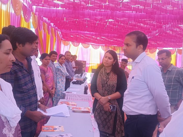 ग्रामीण सेवा शिविर 2026 : जिला कलक्टर ने किया माकड़वाली शिविर का औचक निरीक्षण