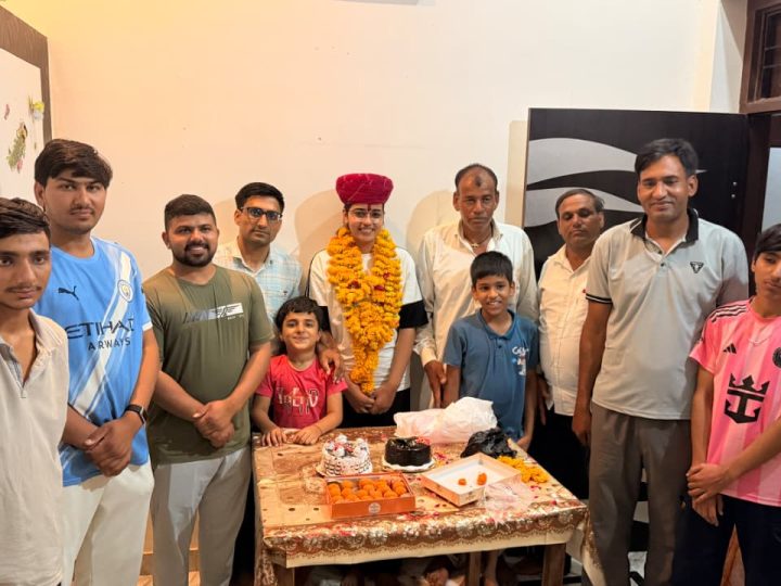 एमबीबीएस में चयनित होकर मोनिका चौधरी ने बढ़ाया परिवार व गांव का गौरव