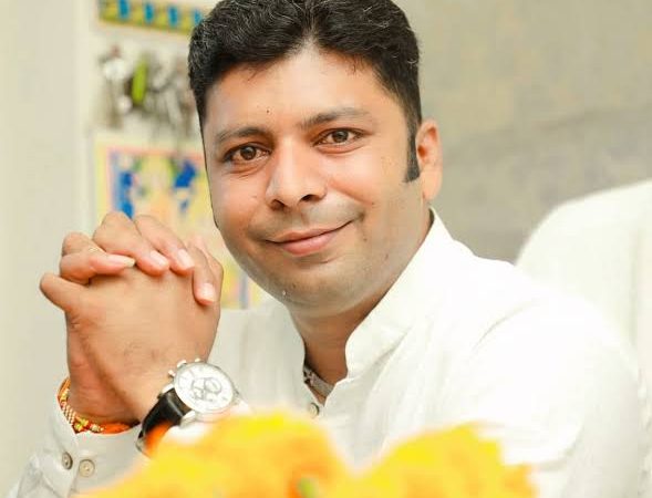 आशीष सांड बने भाजपा ब्यावर संगठन जिले के कार्यकारी जिलाध्यक्ष