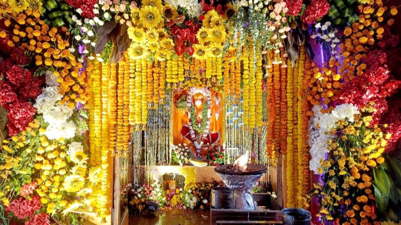 बामणिया बालाजी धाम में सहस्त्र जलधारा का आयोजन, भव्य सजावट ने मोहा भक्तों का मन