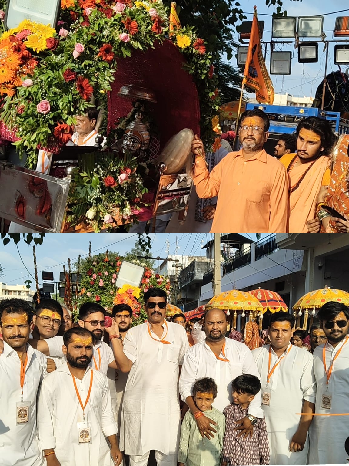 आस्था से सराबोर नसीराबाद, श्री जागेश्वर महादेव की भव्य शोभायात्रा ने मोहा मन