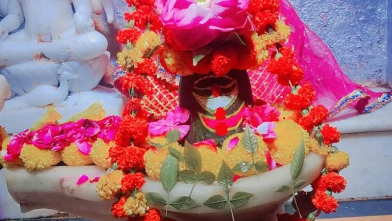 फूलों की महक और ‘हर-हर महादेव’ के जयकारों से शिवमय हुआ लक्ष्मीनारायण मंदिर