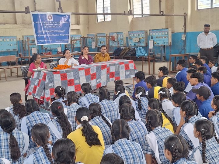 बच्चों की सुरक्षा को लेकर सरस्वती बाल निकेतन स्कूल में जागरूकता कार्यक्रम‘Good Touch-Bad Touch’ के जरिए विद्यार्थियों को बताए सुरक्षित स्पर्श के गुर