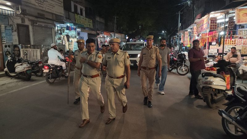अचानक नसीराबाद पहुंचे पुलिस उपाधीक्षक लक्ष्मणराम, थाना व सदर बाजार का किया दौरा
