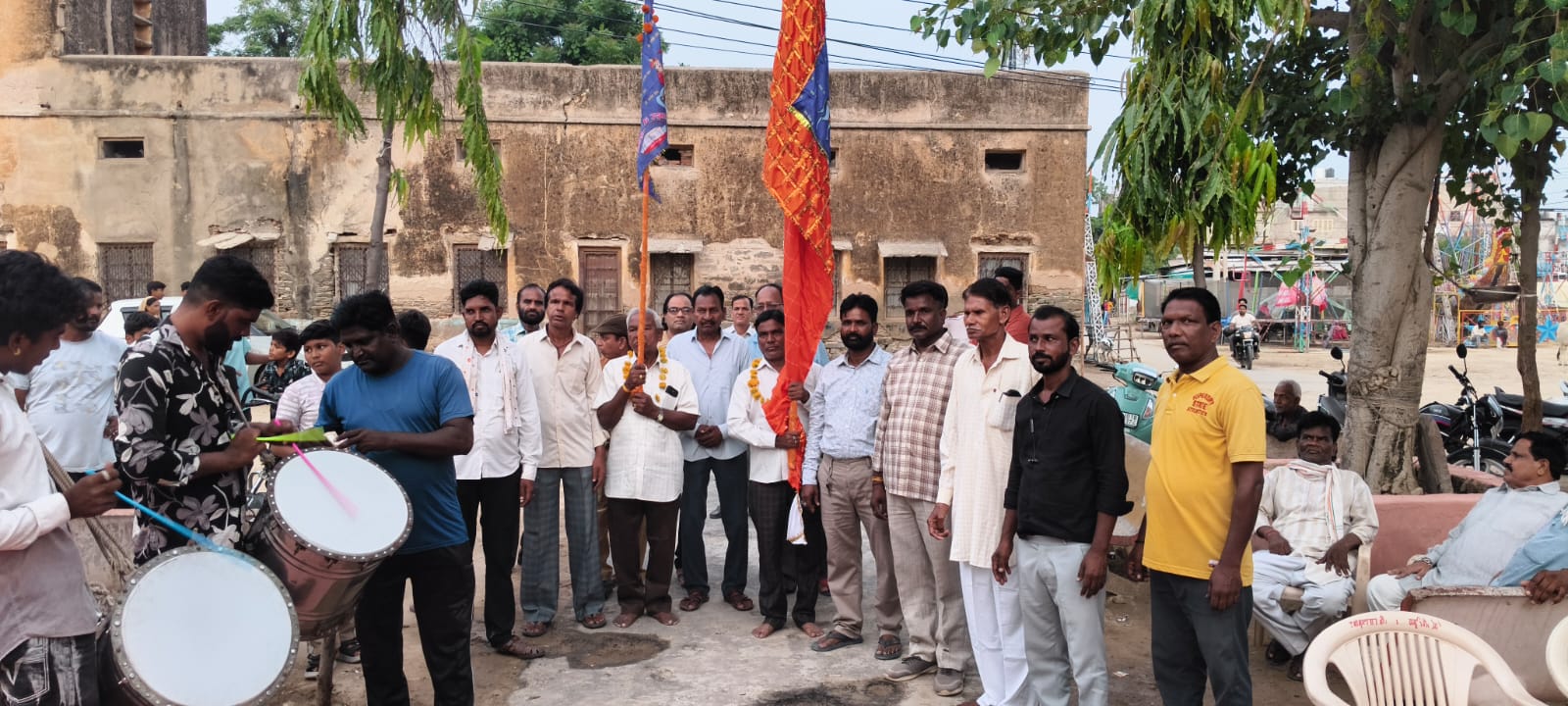 प्राचीन गोगामेड़ी में जाहिरवीर गोगाजी के वार्षिक मेले का ध्वजारोपण के साथ आगाजआज ध्वजारोपण, कल होगा भव्य जागरण, 29 अगस्त को भरेगा वार्षिक मेला