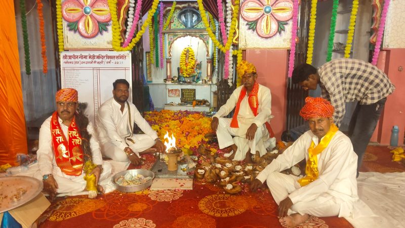 फ्रामजी चौक से गूंजे गोगाजी महाराज के जयकारे, निशान शोभायात्रा पहुंची गोगामेड़ी धाम