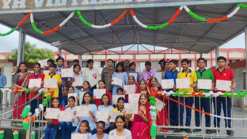 विद्यार्थी परिषद पदाधिकारियों ने ली कर्तव्य व अनुशासन की शपथ