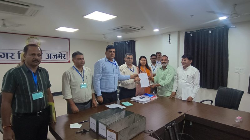 नगरीय निकाय आम चुनाव-2026अजमेर नगर निगम के उप महापौर  हेमंत सांखला निर्वाचित
