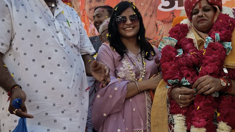 नया बाजार चोपड़ में महापौर अनामिका शर्मा का भव्य अभिनंदन