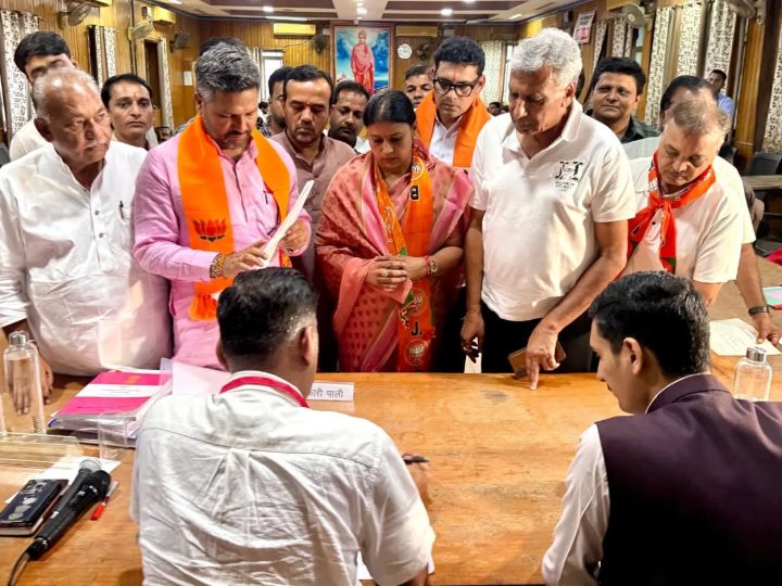 पाली में भाजपा ने नमिता बुबकिया पर जताया भरोसा, महापौर की कुर्सी के लिए सियासी गणित तेज