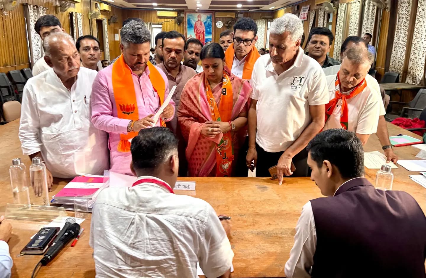पाली में भाजपा ने नमिता बुबकिया पर जताया भरोसा, महापौर की कुर्सी के लिए सियासी गणित तेज