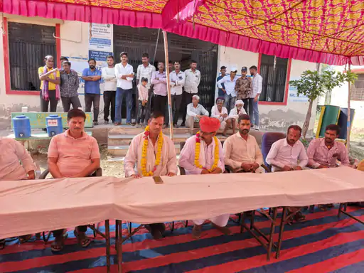 कानपुरा सरपंच प्रभु राम जाट ने वैदिक मंत्रोच्चार के बीच संभाला पदभार, उपसरपंच सहित 10 वार्ड पंचों ने भी ग्रहण किया कार्यभार